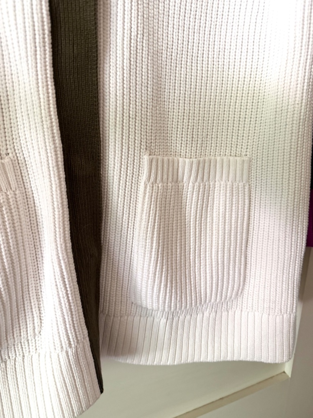 Talbots Colorblock Cardiagan NWT - Picture 4 of 8